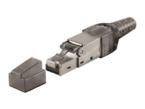 Wtyk RJ45 STP kat.6A PoE+, beznarzędziowy ALANTEC - ALANTEC