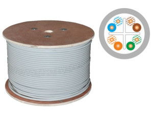 Kabel U/UTP kat.6, Dca LSOH 500m ALANTEC  - ALANTEC