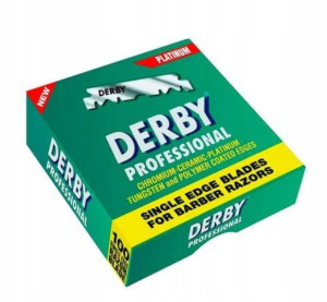 Połówki Żyletek Derby Professional 100 Sztuk