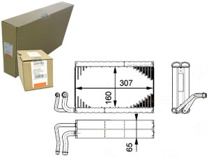 Parownik Klimatyzacji Behr Hella 64116946043 64116