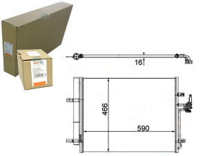 Skraplacz Behr Hella 1563248 1460537 1481851 7g911