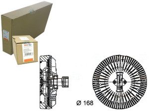 Sprzęgło Wiskozowe Rover 3,0td 02- Behr Hella