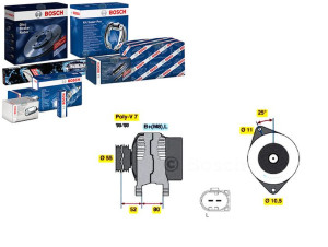 Alternator (14v 110a) Iveco Daily Iii Daily Iv Dai