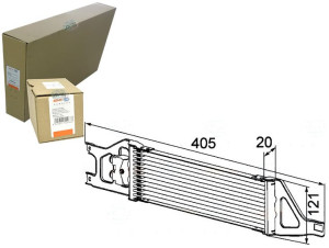 Chłodnica Oleju Automat Behr Hella 1695000200 1695