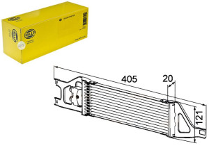Chłodnica Oleju Automat Hella 1695000200 169500040