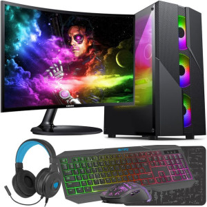 Komputer Pc Bpa2 4770/1660ti/p16/s512/8328 Windows 10 Pro Pl + Monitor 24 +