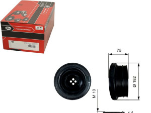 Koło Pasowe Wału Korbowego Bmw 3 (e46) 3 (e90) 3 (