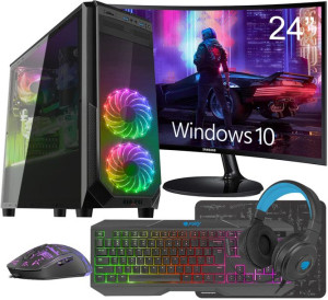 Komputer Pc Bpv2 3770/6600/p16/s512/8328 Windows 10 Pro Pl + Monitor + Akce