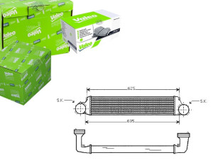 Intercooler Chłodnica Powietrza Doładowującego [valeo]