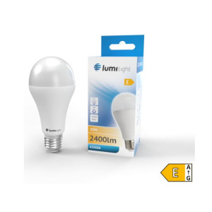 Żarówka Led E27 20w 2400lm A65 Barwa Zimna Al+pc