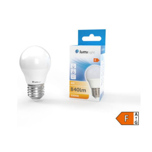 Żarówka Led E27 8w 840lm G45 Kulka Barwa Ciepła Al