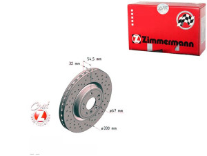 Tarcze Hamulcowe 2szt Mercedes W166 M-klasa 11- Pr