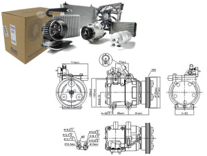 Sprężarka Klimatyzacji Hyundai Getz 1.4/1.6 09.02-