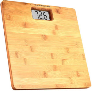 Elektroniczna Waga Łazienkowa Led Bambusowa 180kg