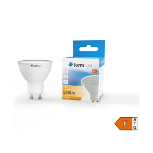 Żarówka Led Gu10 7w Barwa Ciepła 630lm Jdr Al+pc