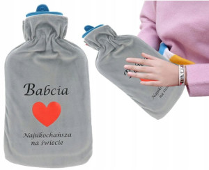 Termofor W Pluszowy Sweterku Ogrzewacz Dzień Babci