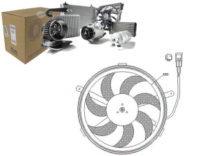Wentylator Chłodnicy (z Obudową) Mini (r56) (r57)