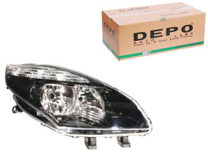 Reflektor (h7 Elektryczny Kolor Wkładu: Czarny) Re