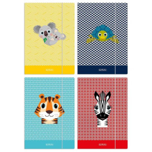 Teczka Rysunkowa A4 Z Gumką - Cute Animals
