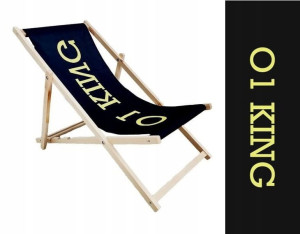 Leżak Drewniany premium 01 KING