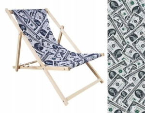 Leżak Drewniany premium I NEED DOLLAR