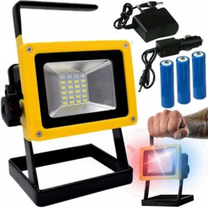 Halogen Przenośny Led Smd Akumulatorowy 30w