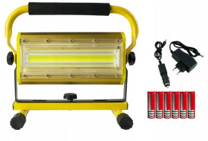 Halogen Led Przenośny Akumulatorowy Lampa 100w