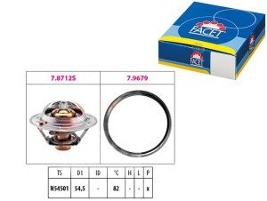 Termostat Facet 21200ed000 21200ed00a 21200et01a 7