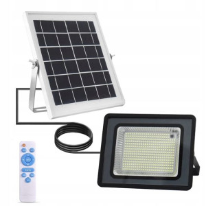 Lampa Solarna 150w 303 Led Uliczna Pilot Kabel 5m