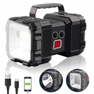 Szperacz Latarka Akumulatorowa Powerbank Led Mocna