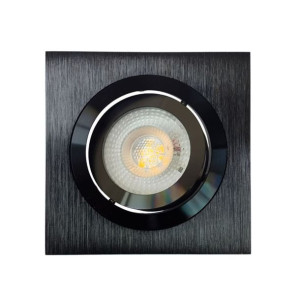 Oprawa Halogenowa Led Sufitowa Ruchoma Gu10 Czarna