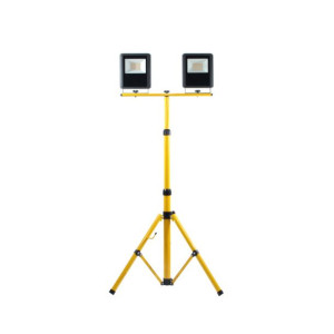 2x Naświetlacz Led 2x50w Halogen Statyw B. Ciepła