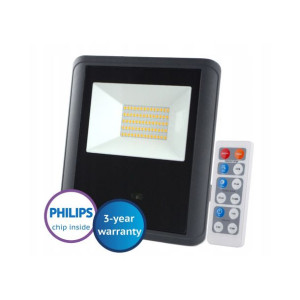 Halogen Led 50w Naświetlacz Lampa Sarem + Czujnik