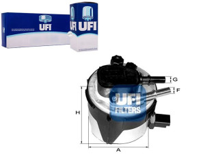 Filtr Paliwa Focus Ii 1.6tdci 05- Ufi