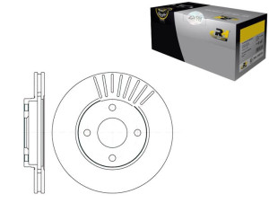 Tarcze Hamulcowe 2szt 258x22 V 4-otw Ford Focus Fi