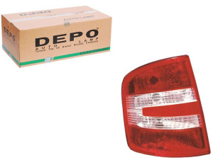 Lampa (kolor Kierunkowskazu Biały Kolor Szkła Czer