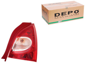 Lampa (kolor Kierunkowskazu Biały Kolor Szkła Czer
