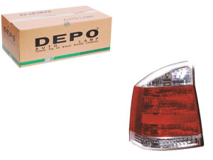 Lampa (kolor Kierunkowskazu Biały Kolor Szkła Czer