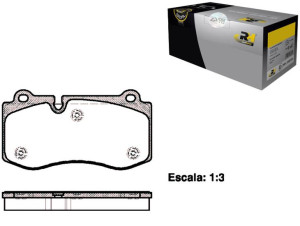 Klocki Hamulcowe Mercedes S-klasa W221 17.8mm Wva2