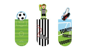 Zakładki magnetyczne - Futbol