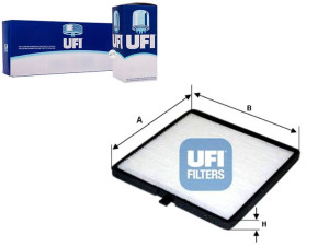 Filtr Kabiny - Wentylacji Przestrzeni Pasażerskiej [ufi]