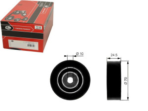 Rolka Prowadząca Pasek Bmw 3 (e36) 3 (e46) 5 (e34)