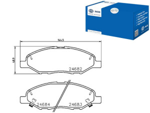 Klocki Hamulcowe Hella Pagid 41060rn22a 41060ax085