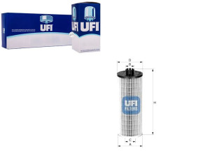 Filtr Oleju Man Mot.d 2866 2876 95- (ciez Ufi