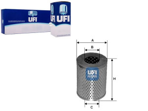 Filtr Paliwa Leyland Ufi