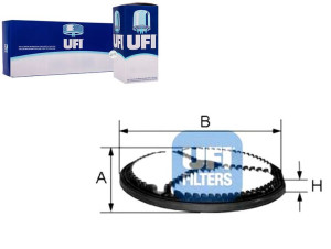 Filtr Powietrza Tico 0.8 Ufi