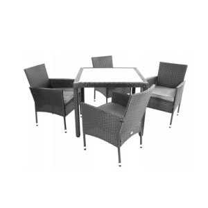 Meble Ogrodowe Technorattan Zestaw 4 0soby Ravenna