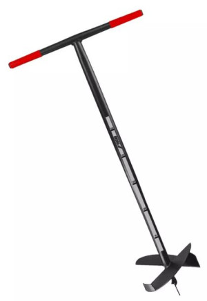 DEDRA Świder do gleby ręczny ze stali borowej 150MM 80C313