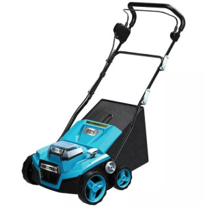 DEDRA Wertykulator aerator bezszczotkowy akumulatorowy 2x18V DED7196V