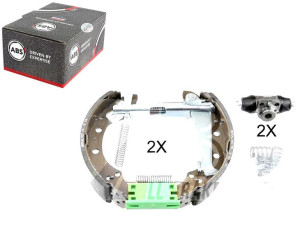 Komplet Szczęk Z Cylinderkami Vw Golf Iii A.b.s.